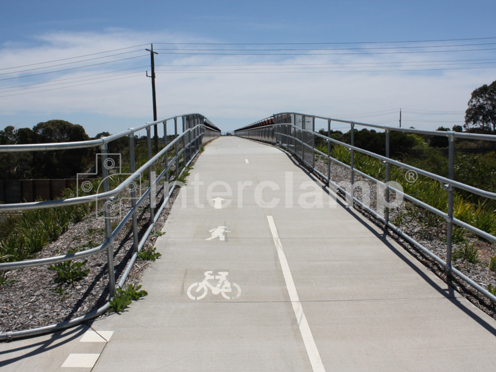 Interclamp Modular Railway Safety Balustrades