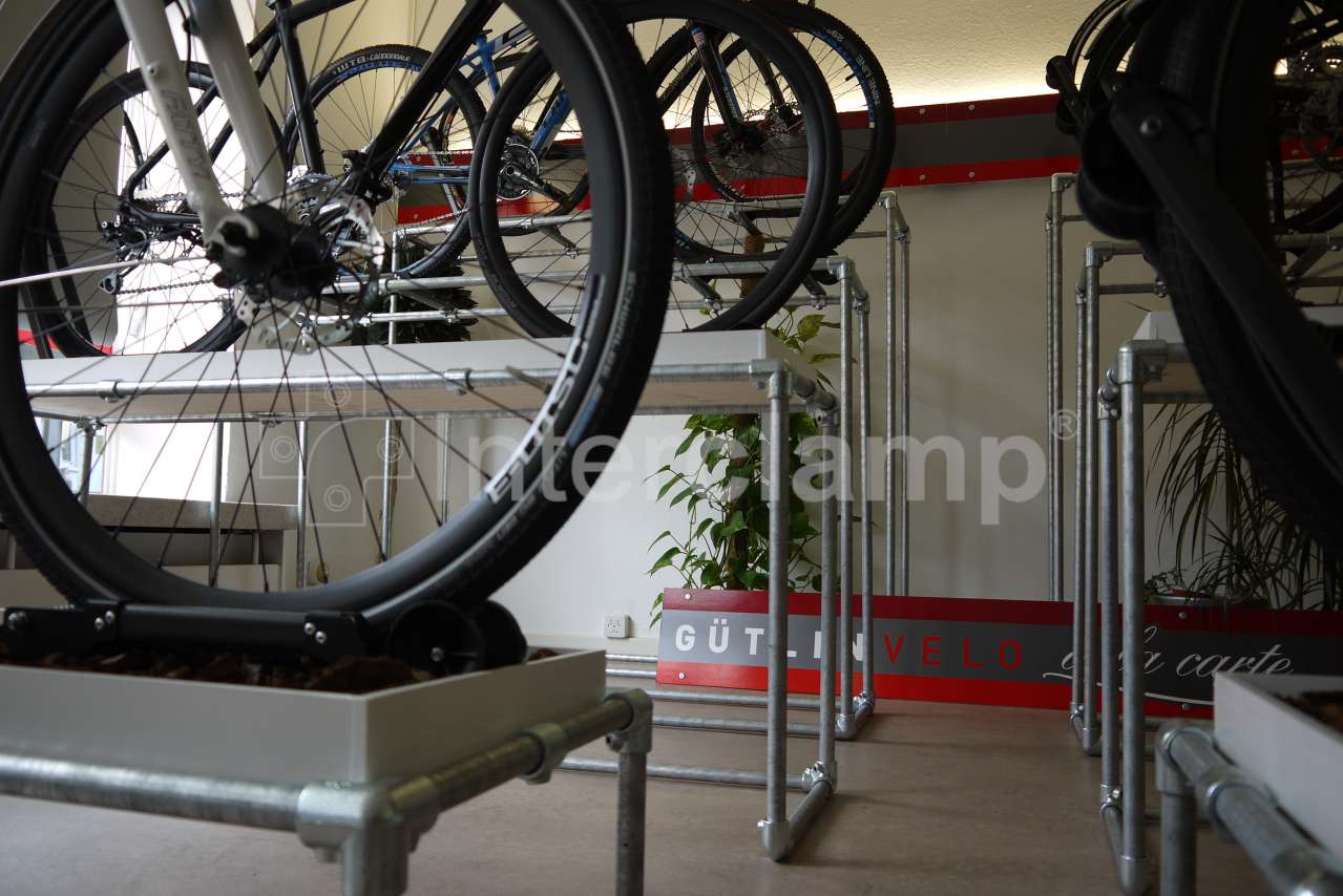 Interclamp Key Clamp Bike Racks and Display Stands