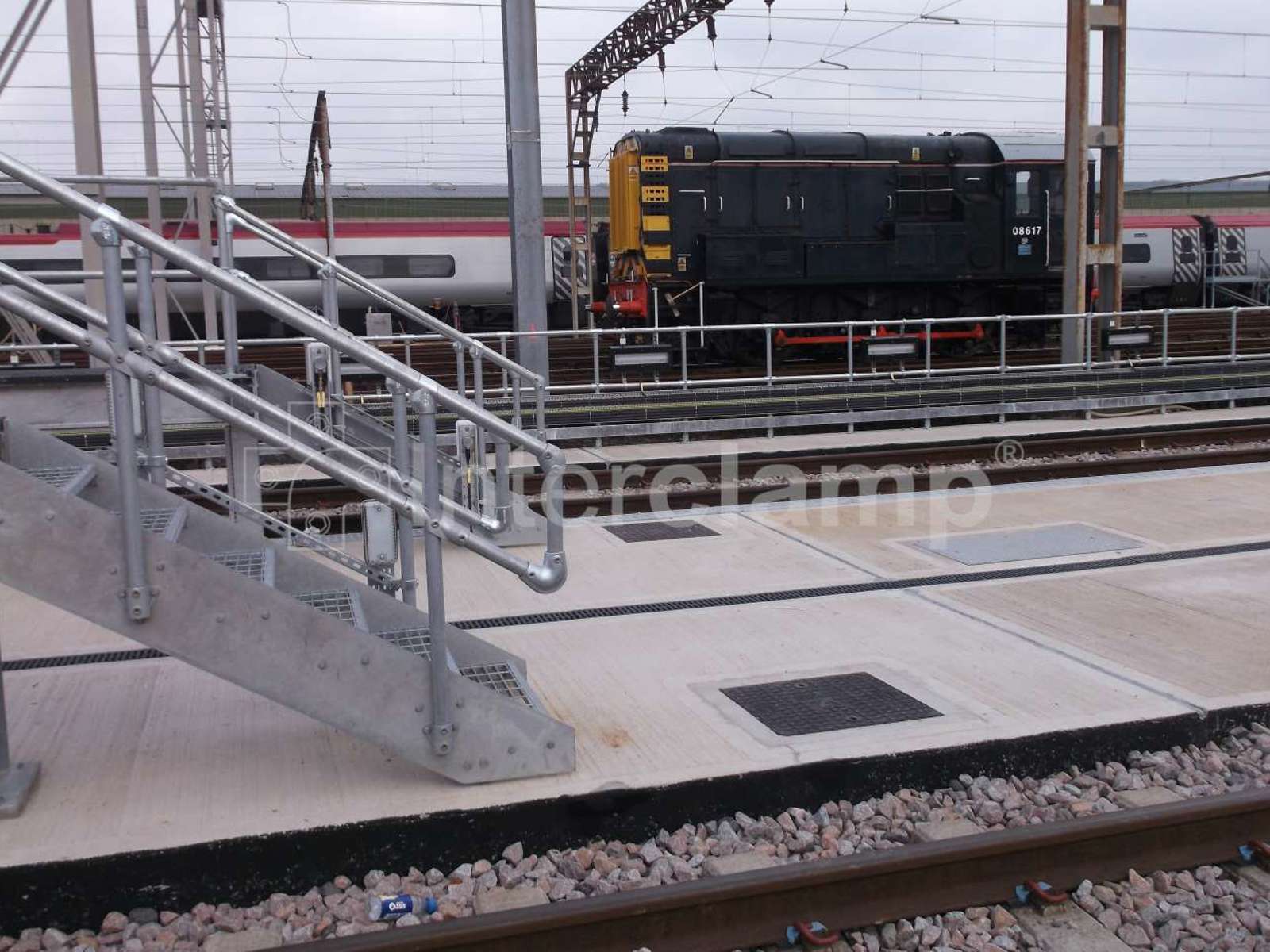 Interclamp Key Clamp Rail Safety Installations